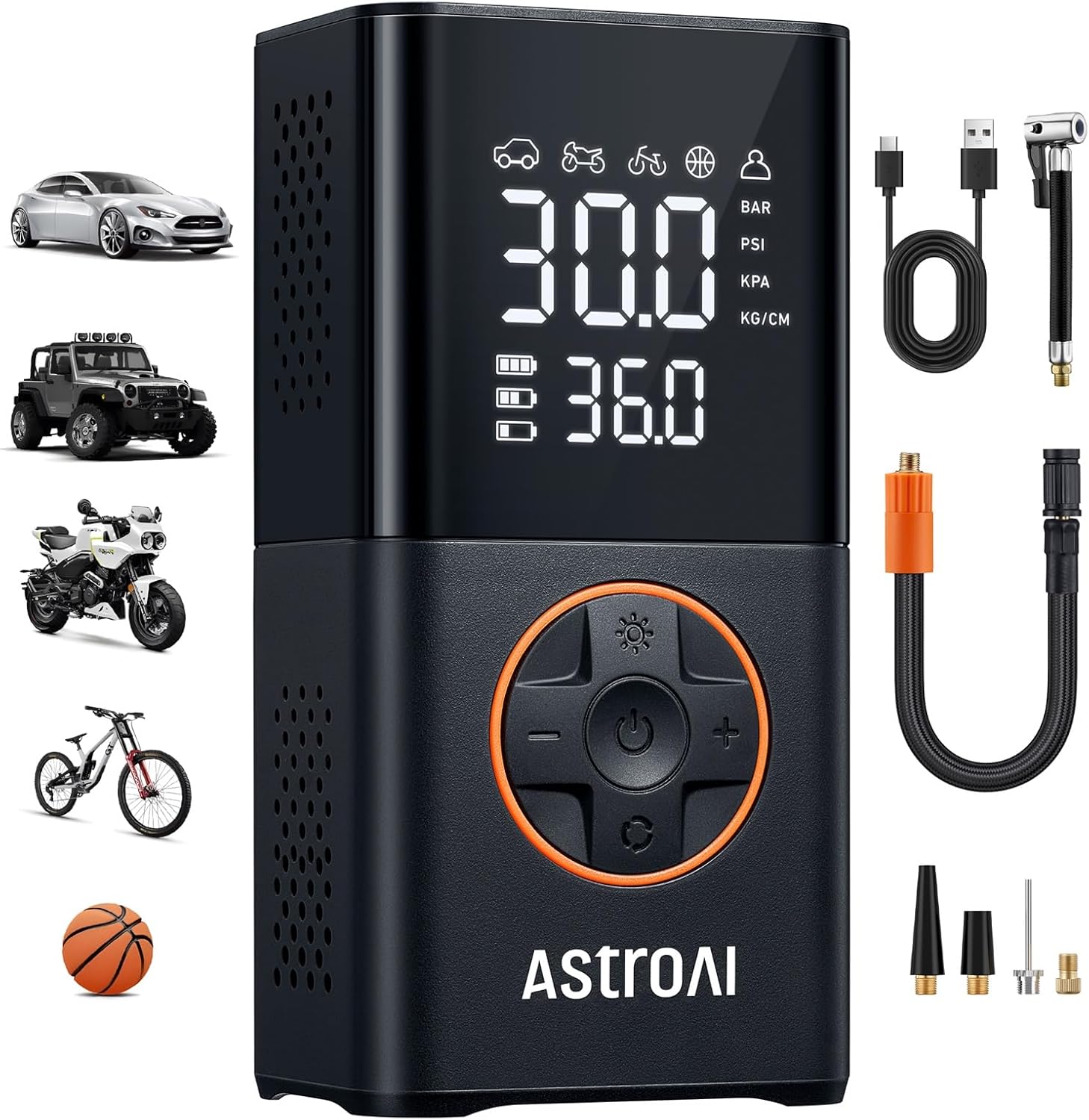 AstroAI Cordless Portable Tire Inflator
