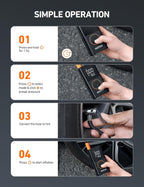 AstroAI Cordless Portable Tire Inflator