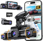 4K 4-Channel WiFi Dash Cam