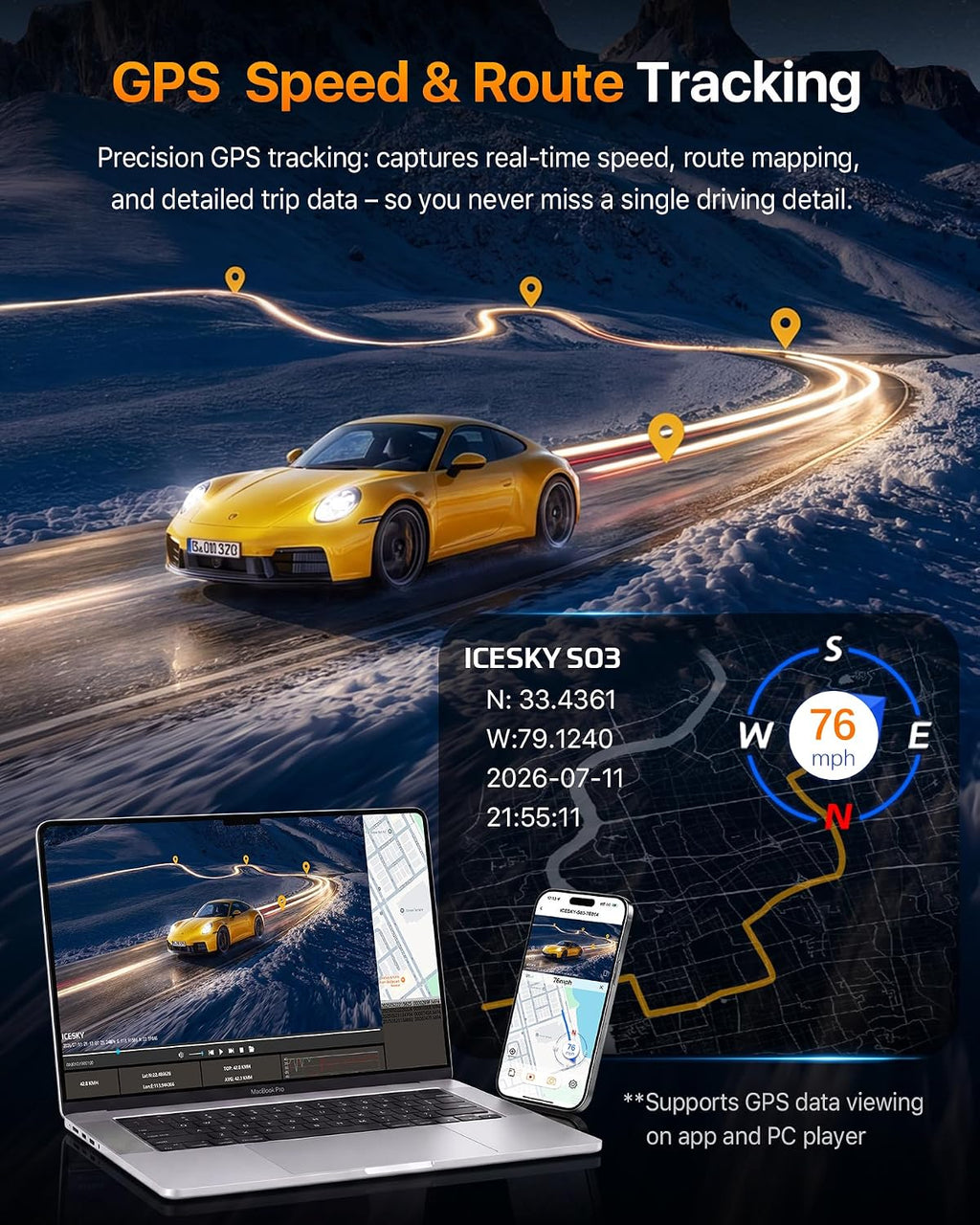4K 4-Channel WiFi Dash Cam