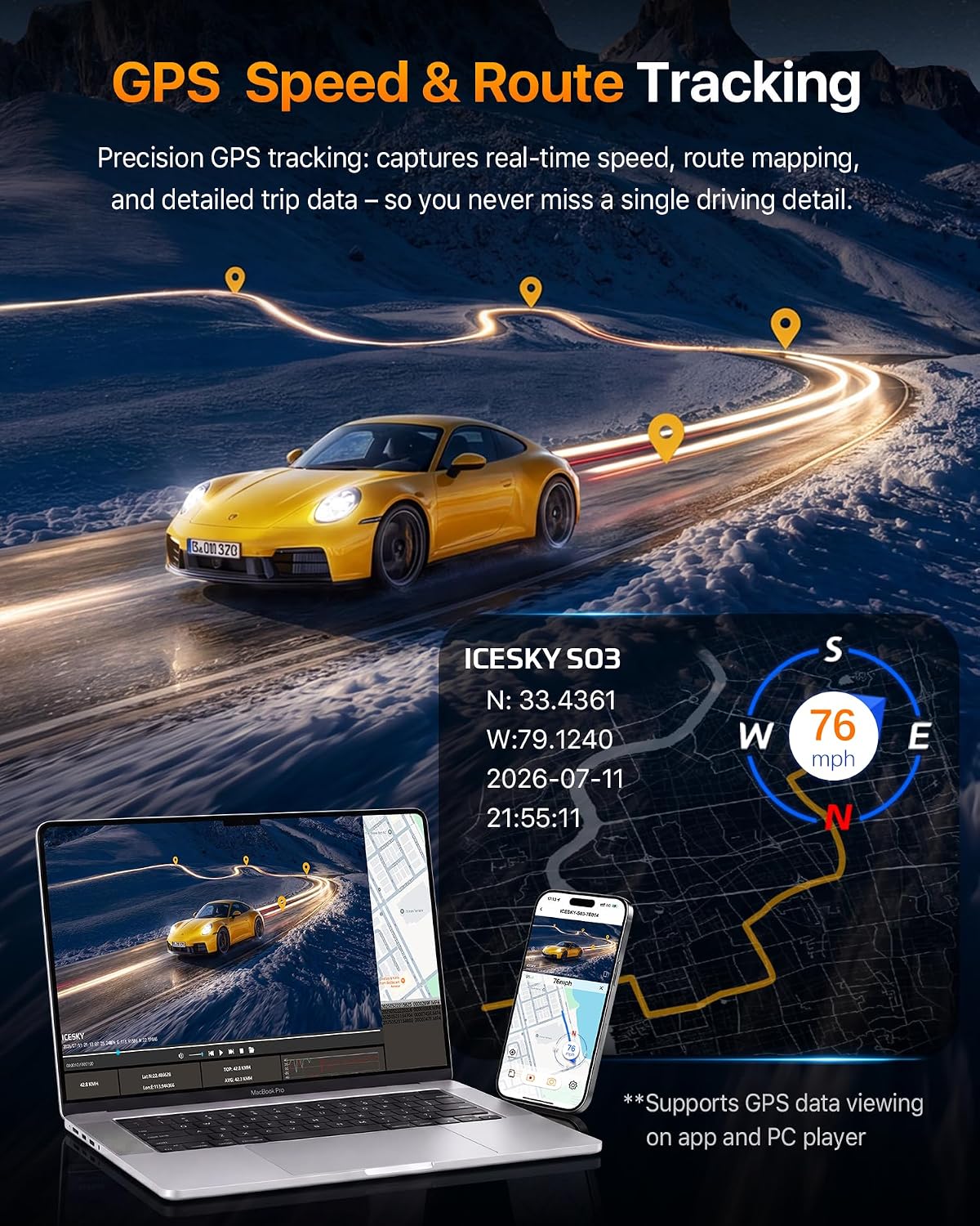 4K 4-Channel WiFi Dash Cam