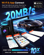 4K 4-Channel WiFi Dash Cam