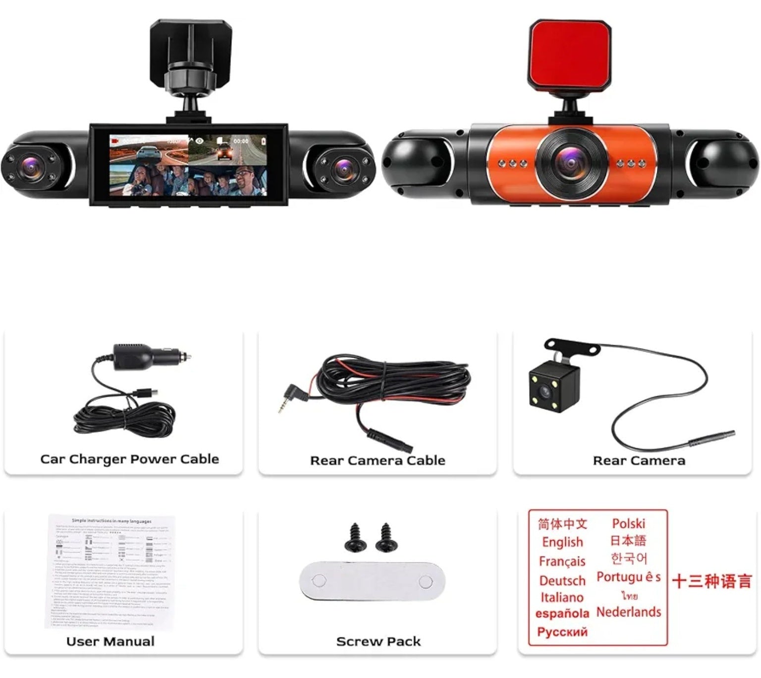 Aurexsmart Car dash camera 360