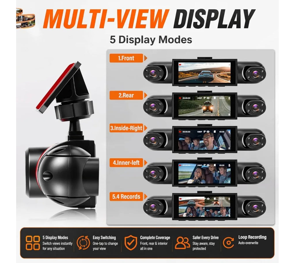 Aurexsmart Car dash camera 360