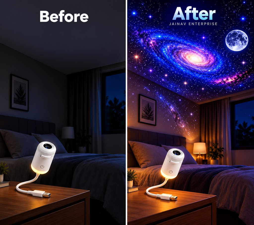 Magic projector lamp holder