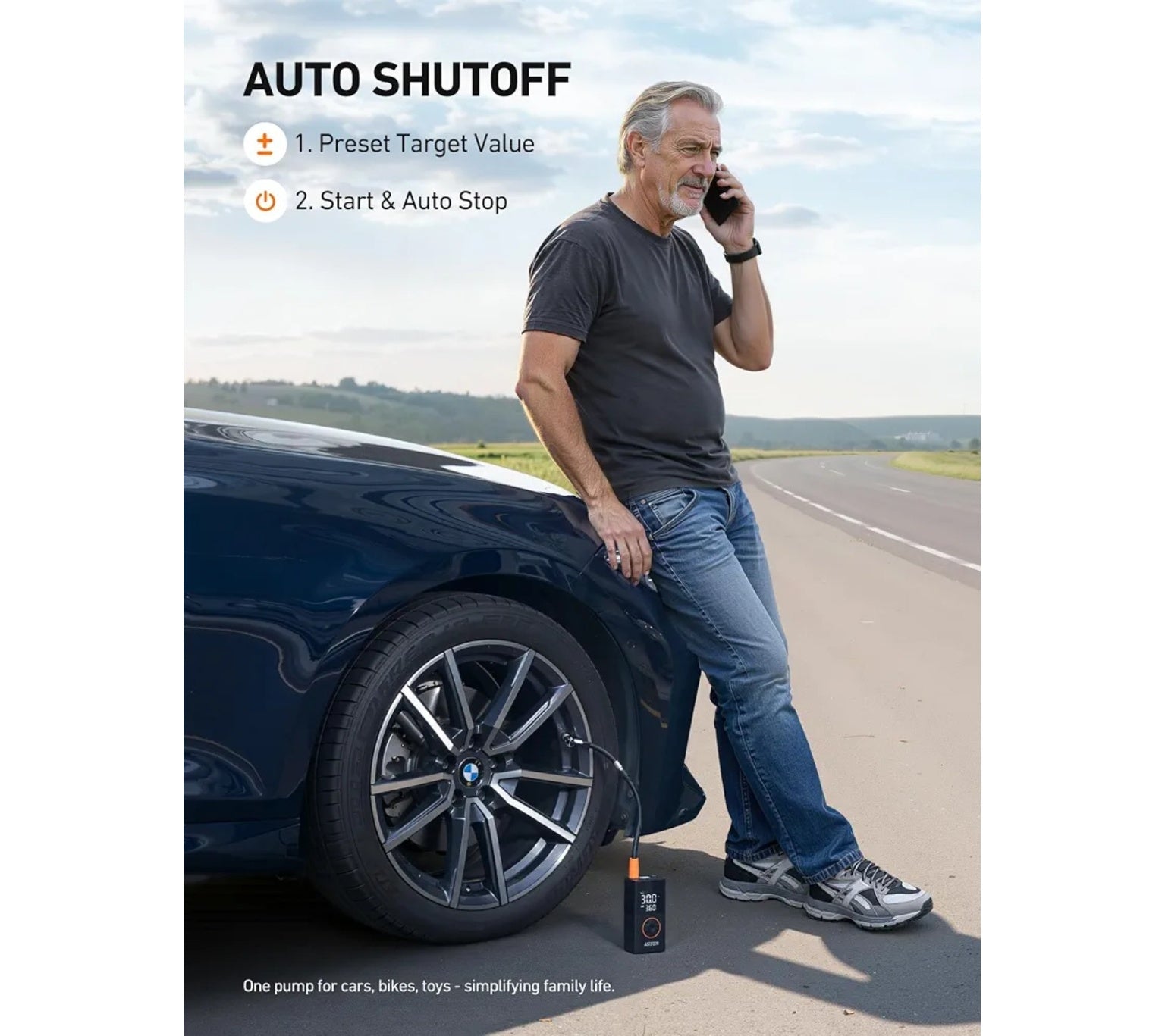 Aurex car portable inflator